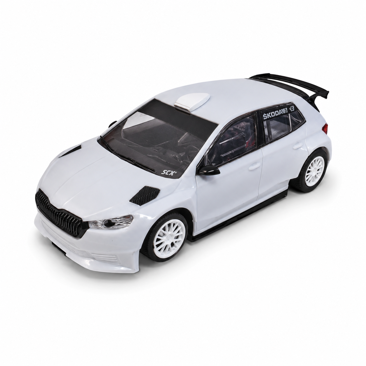 Kit Scalextric SCX — montaje del coche en el aula